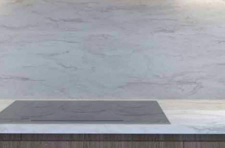 Backsplash White Tough Top